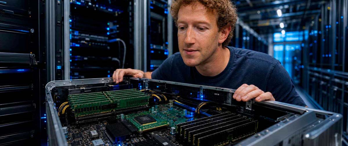 A Meta precisou recorrer à memória DDR4 para resolver um problema nos seus novos servidores
