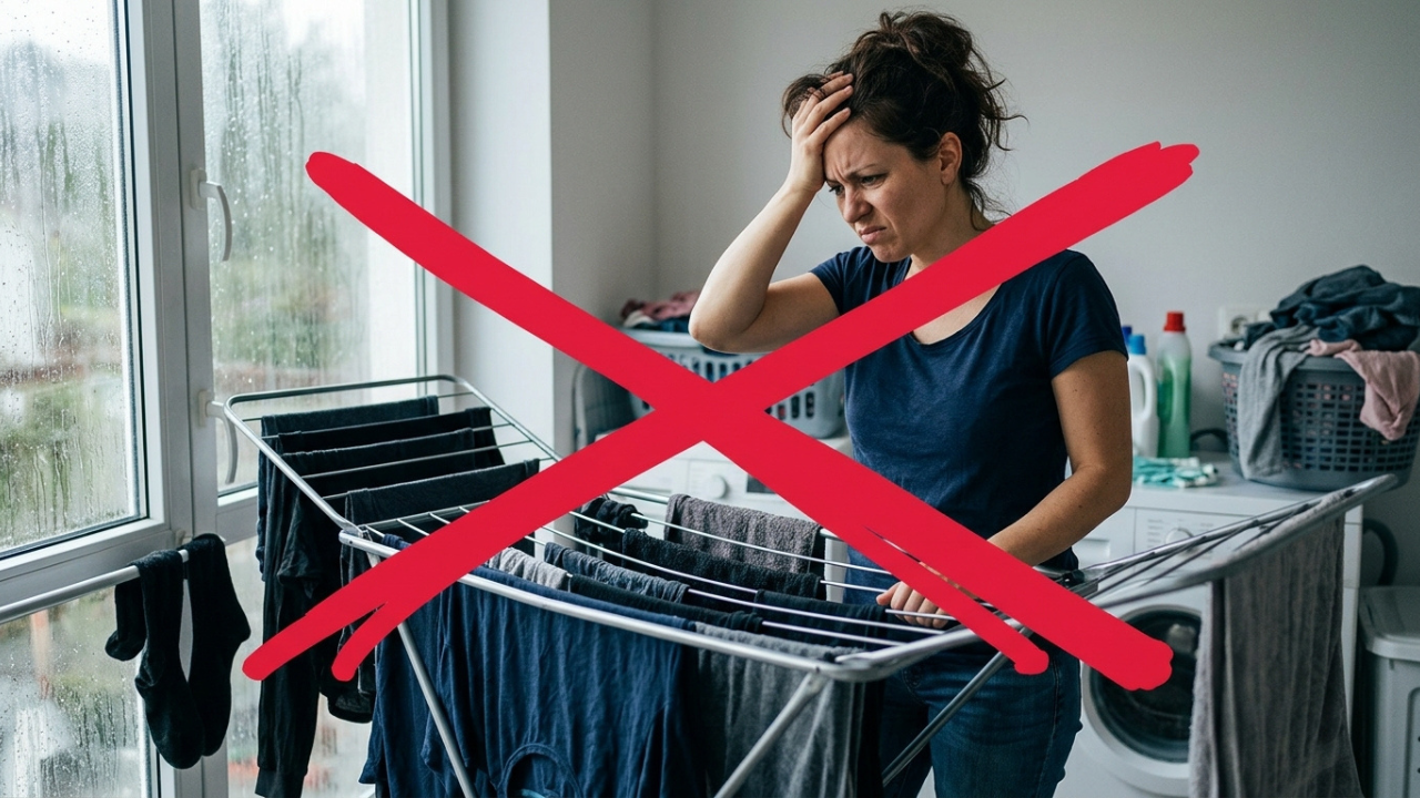 Adeus às roupas úmidas que não secam nunca dentro de casa: o segredo é usar um desumidificador ou ventilador para eliminar o mofo na hora de secar roupas