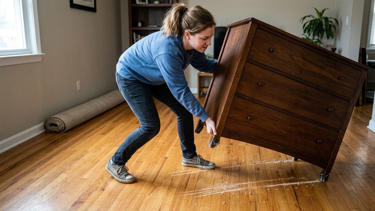 Como evitar arranhões no piso ao arrastar móveis: o jeito fácil de proteger a casa com materiais que você já tem