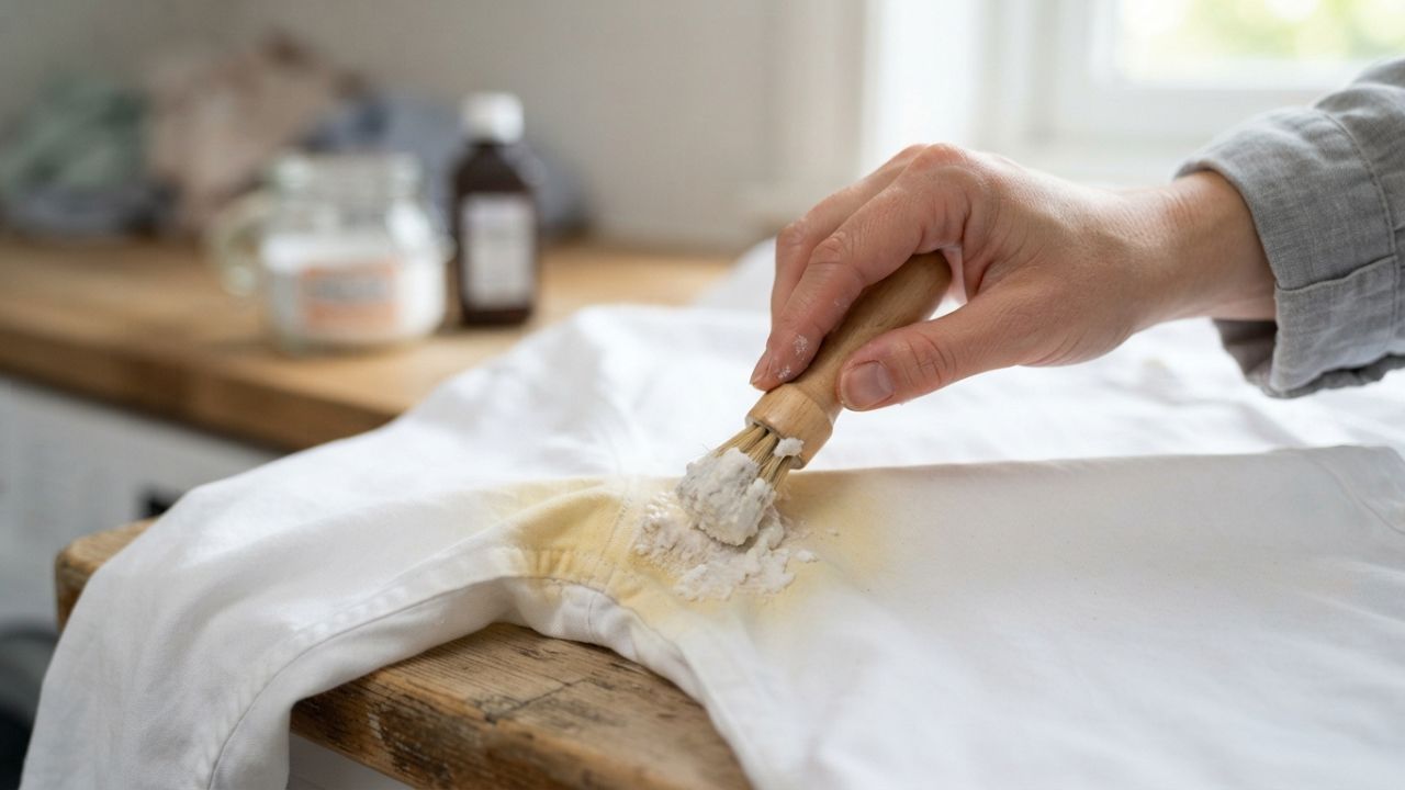 Como remover manchas amarelas de suor em camisas brancas sem esfregar e sem estragar o tecido, segundo especialistas em lavanderia