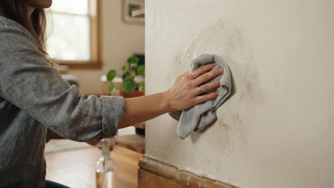 Como tirar mancha de mofo de parede pintada sem estragar a cor? O método simples para usar no inverno