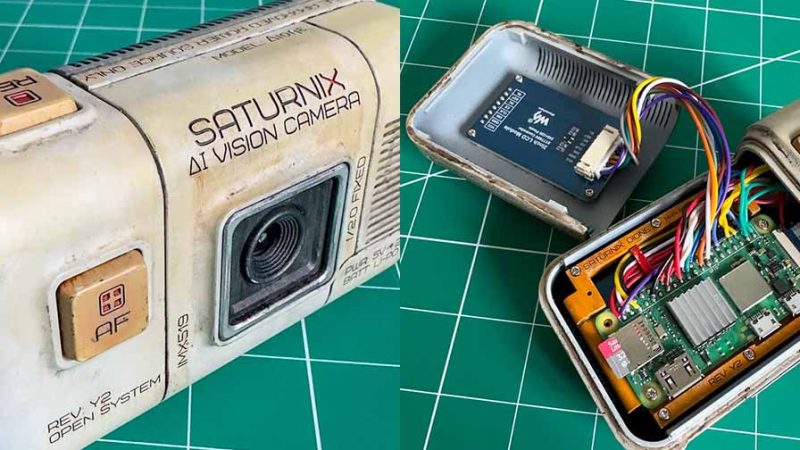 Desenvolvedor mostra como transformou um Raspberry Pi em uma câmera de ficção científica