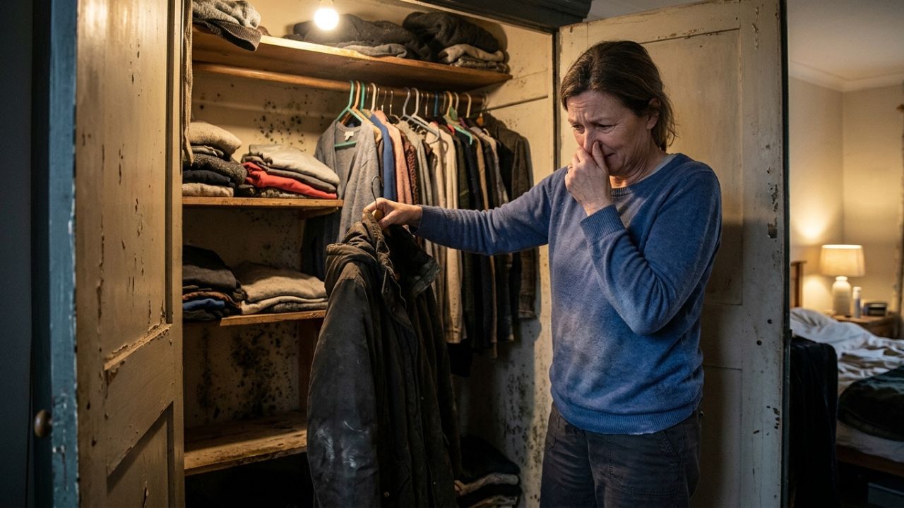 Diga adeus ao cheiro de mofo nas roupas de inverno que ficaram guardadas por muito tempo: o truque do vapor do banho que elimina odores impregnados e renova o frescor das fibras sem precisar lavar as peças novamente