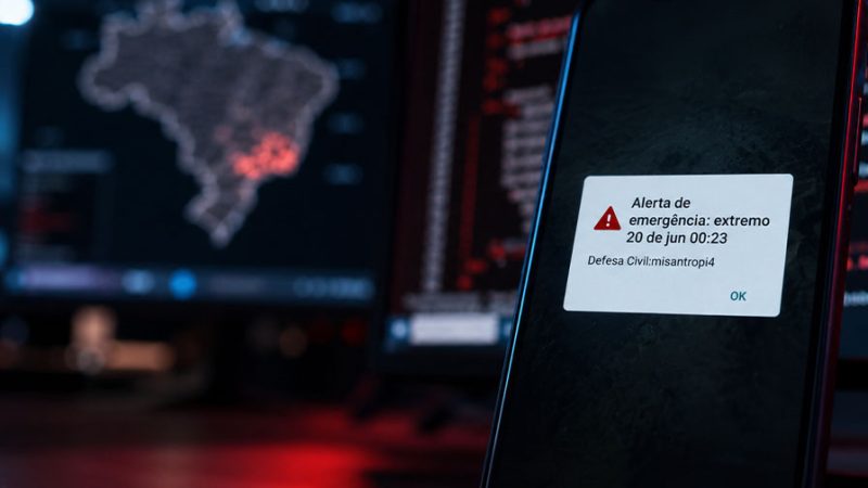 Hacker que enviou alerta falso da Defesa Civil aprendeu a usar o sistema em curso oficial do governo