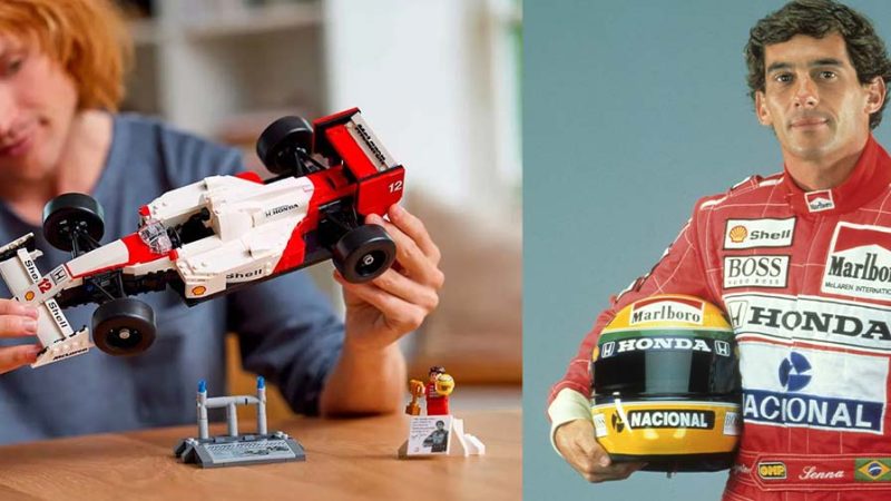LEGO da lendária McLaren de Ayrton Senna está com 50% de desconto na Amazon