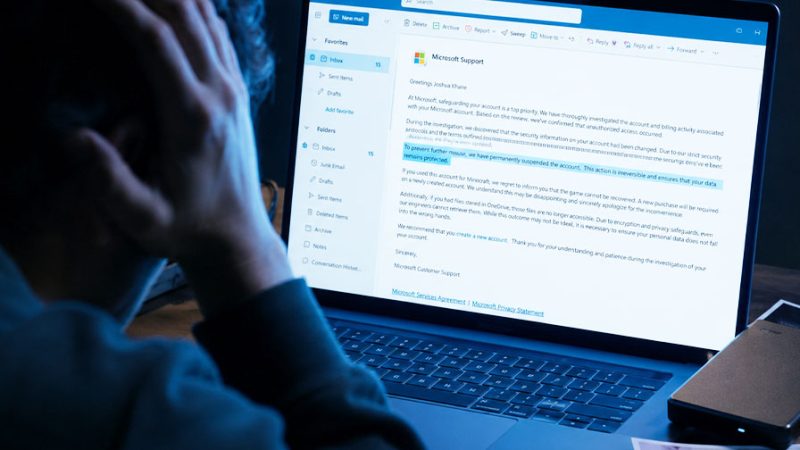 Microsoft reconheceu que a conta dele foi invadida, mas a suspendeu permanentemente; usuário diz ter perdido 25 anos de dados