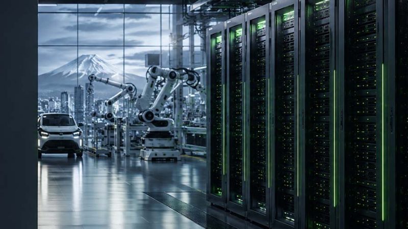 NVIDIA prepara megadatacenter com 27.500 GPUs para treinar os “cérebros” dos robôs japoneses