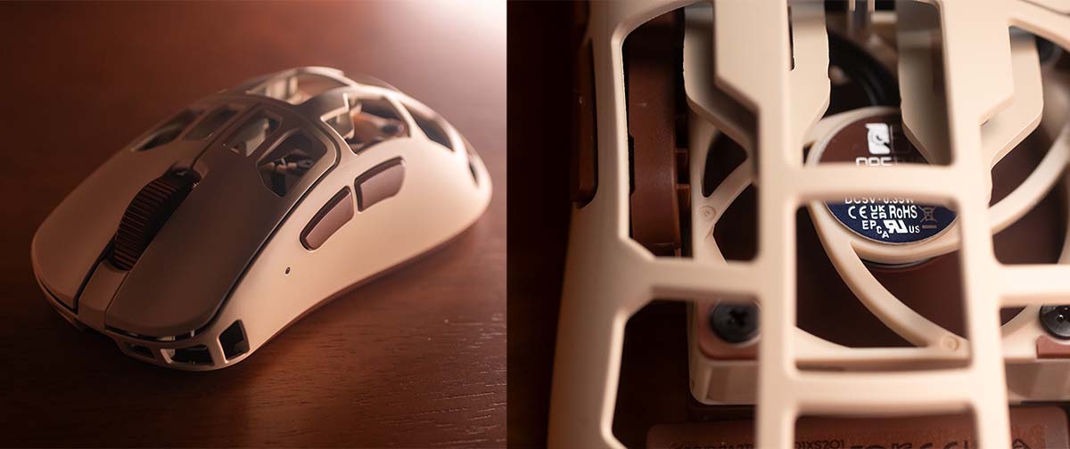 Pulsar Feinmann F01 Noctua Edition é lançado com ventilador integrado para resfriar a mão
