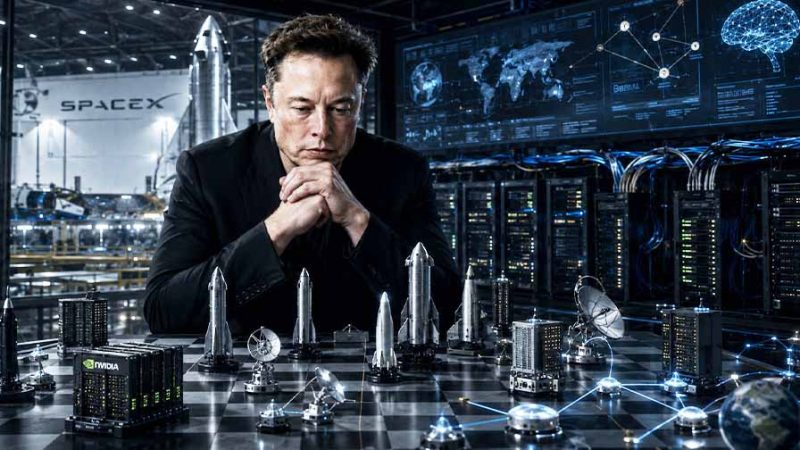 SpaceX não quer mais ser apenas uma empresa espacial, ela quer construir a infraestrutura da IA